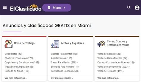 el clasificado empleos miami|el clasificado empleos en miami.